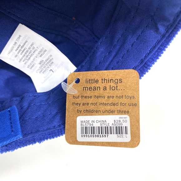 💕SALE💕 NWT J. Crew Blue Corduroy Baseball Hat - Picture 3 of 7